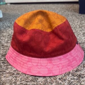 Colorful COACH Bucket Hat